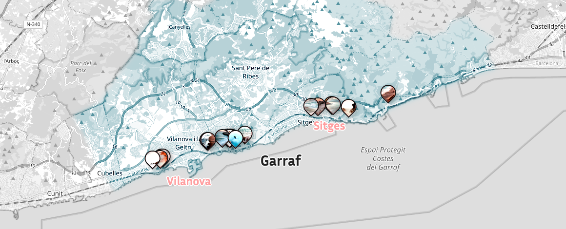Imagari Costa Brava Map